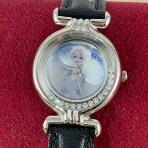 Vintage Fossil Barbie Star Time Crystal Bezel Watch